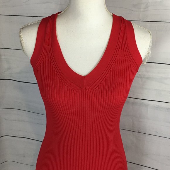 red bodycon maxi dress